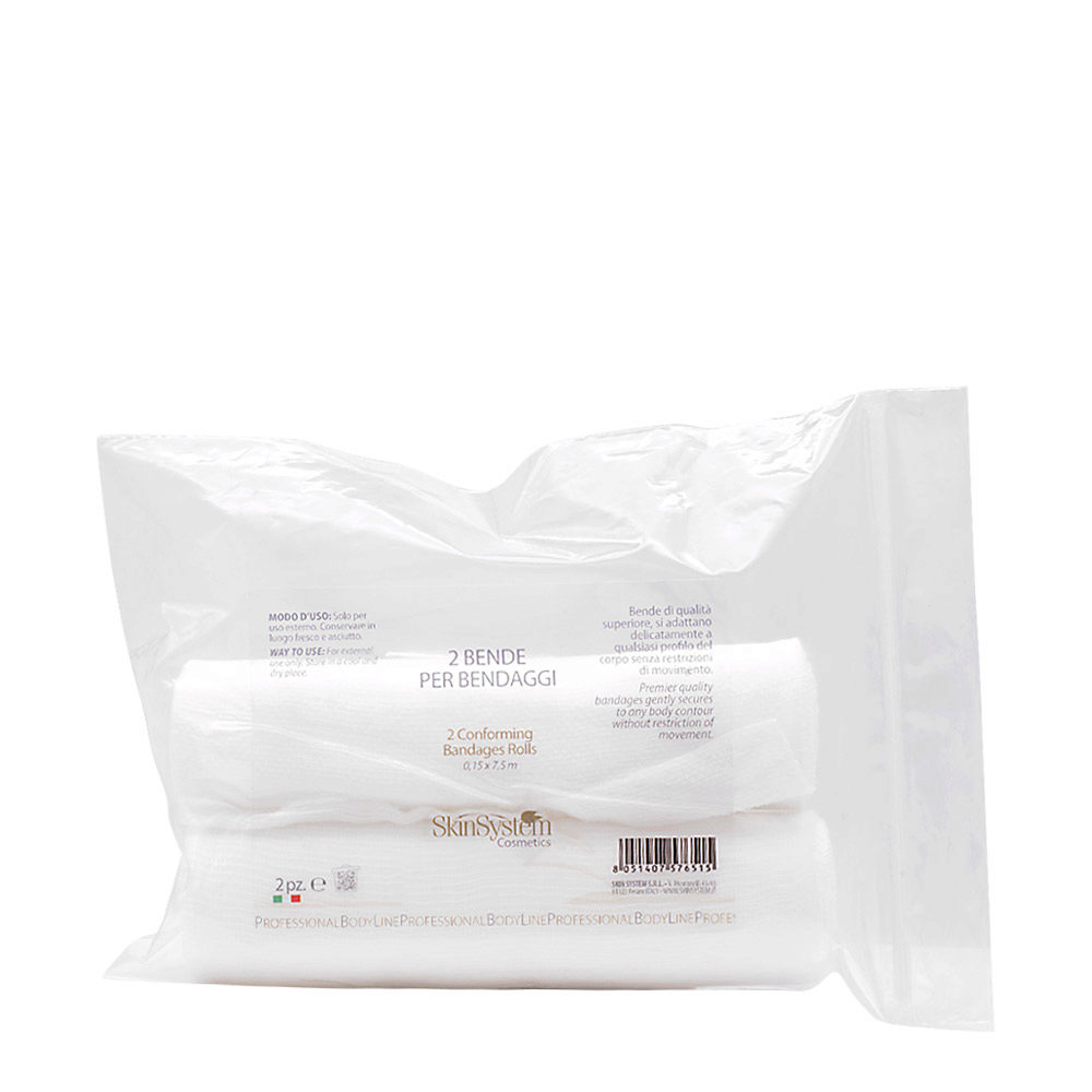 SkinSystem Conforming Bandages Rolls 2Stk - Bandagen für Körperwickel