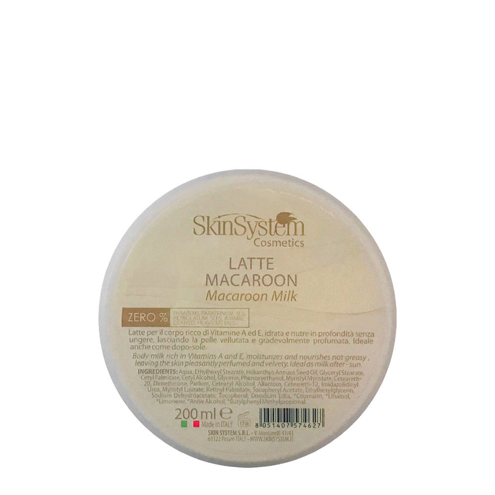 SkinSystem Macaroon Milk 200ml - Makronenmilch