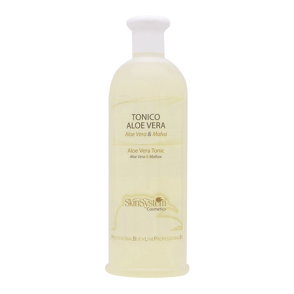 SkinSystem Aloe Vera Tonic Aloe & Mallow 500ml - Tonikum für fettige Haut