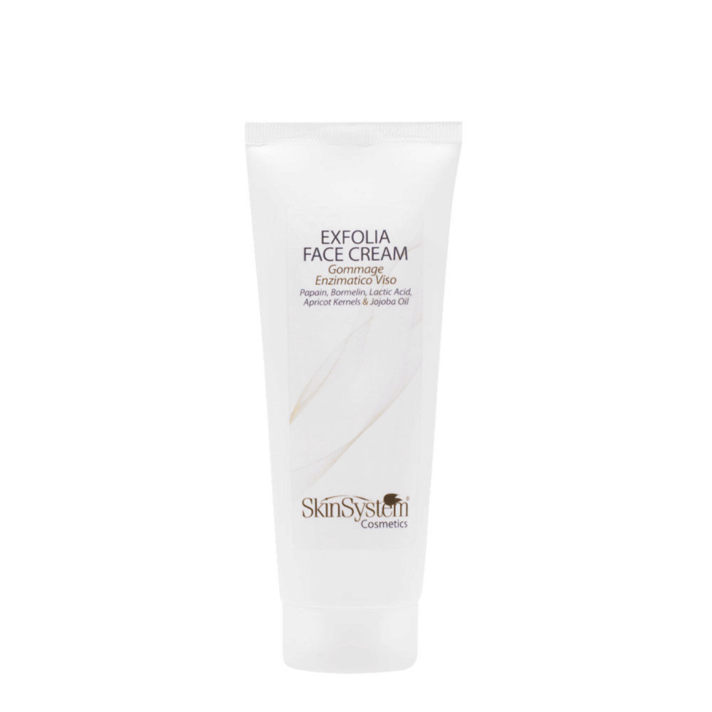 SkinSystem Exfolia Face Cream 100ml - Enzymatisches Gesichtspeeling
