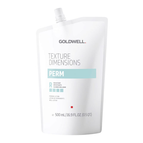 Goldwell Texture Dimensions Perm R Resistant 500ml - Dauerwellenlotion für widerstandsfähiges unbehandeltes Naturhaar