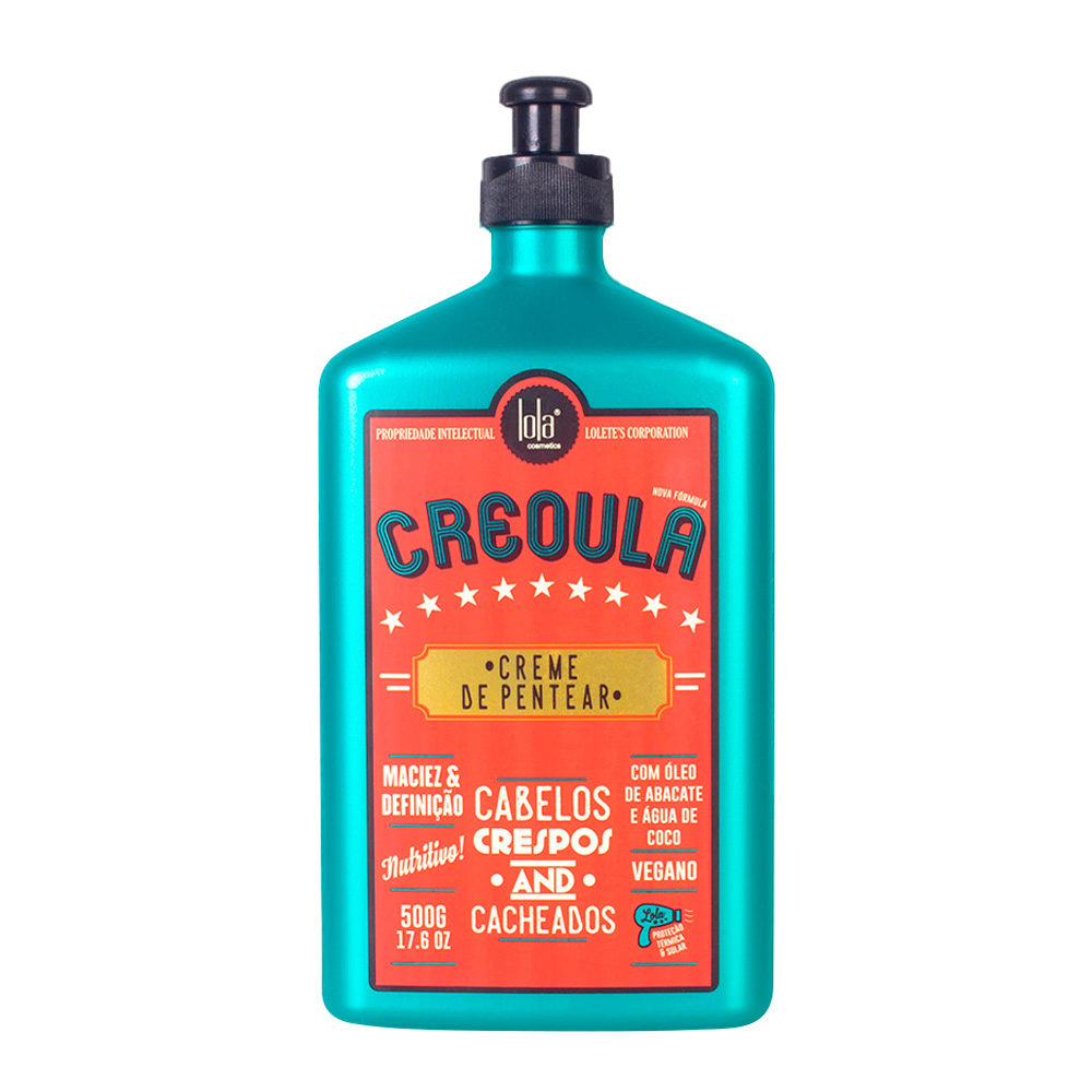 Lola From Rio Creoula Creme de Pentear 500gr - Entwirrungscreme für krauses und lockiges Haar