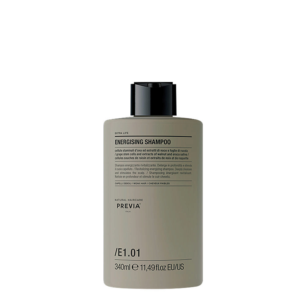 Previa Extra Life Energising Shampoo 340ml - energetisierendes Shampoo