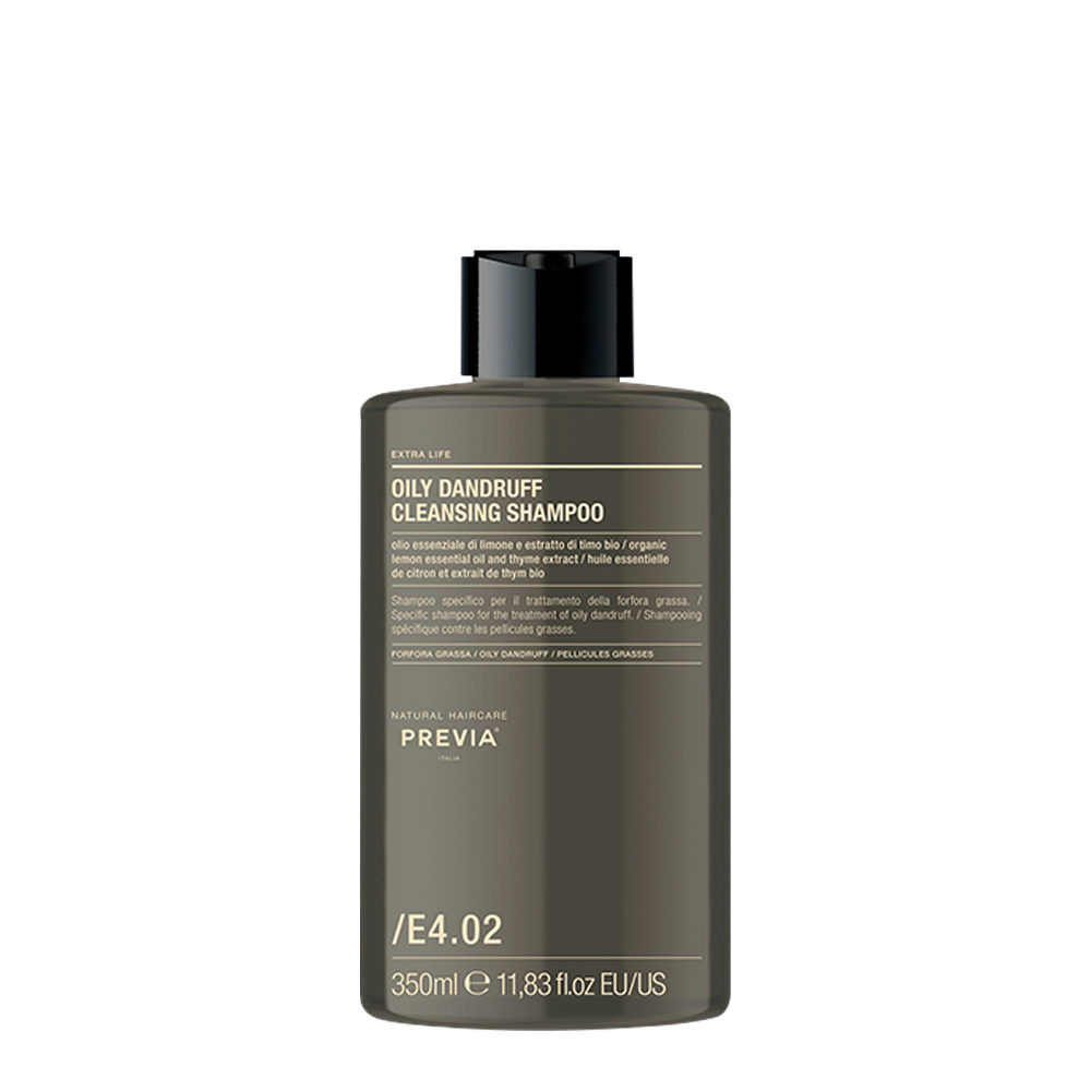 Previa ExtraLife Oily Dandruff Cleasing Shampoo 350ml - Shampoo gegen fettige Schuppen