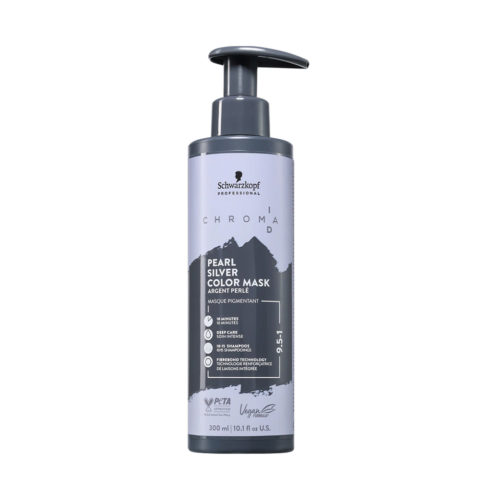 Schwarzkopf Chroma ID Color Mask 9.5-1 Pearl Silver 300ml - semipermanente Farbmaske