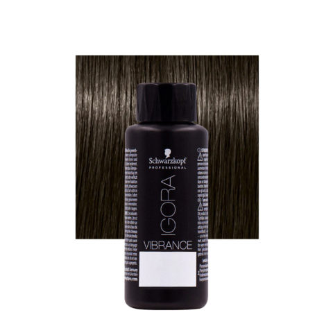 Schwarzkopf Igora Vibrance 4-13 Cendrè Matt Mittelbraun 60ml - Ton-in-Ton-Färbung