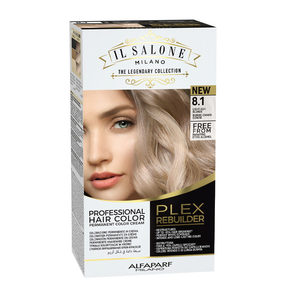 Alfaparf Milano Il Salone Plex Rebuilder Color Kit 8.1 - permanente Färbecreme