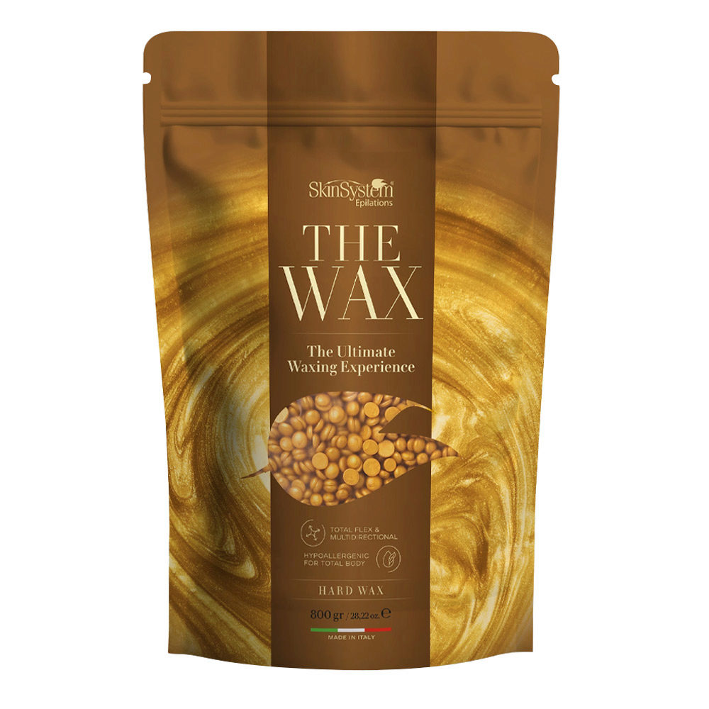 SkinSystem The Wax Gold The Ultimate Waxing Experience 800gr - elastisches Haarentfernungswachs