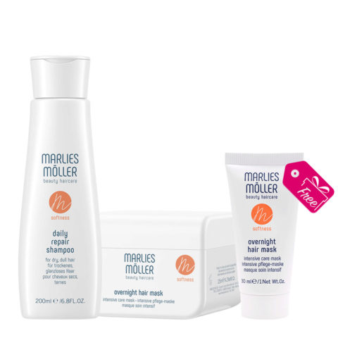 Daily Repair Shampoo 200ml Mask 125ml + Mask 30ml GRATIS