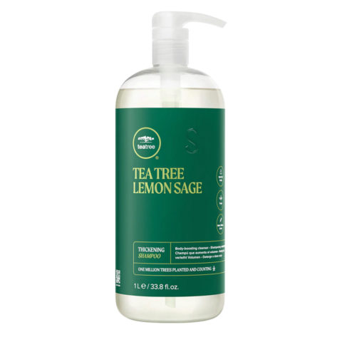 Tea Tree Lemon Sage Thickening Shampoo 1000ml - Volumenshampoo