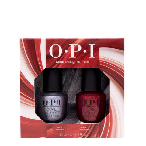 OPI Nail Lacquer Holiday 25 Good Enough To Treat 2x15ml - Duo Pack OPI Nail Lacquer Holiday 25 Good Enough To Treat 2x15ml - Duo Pack