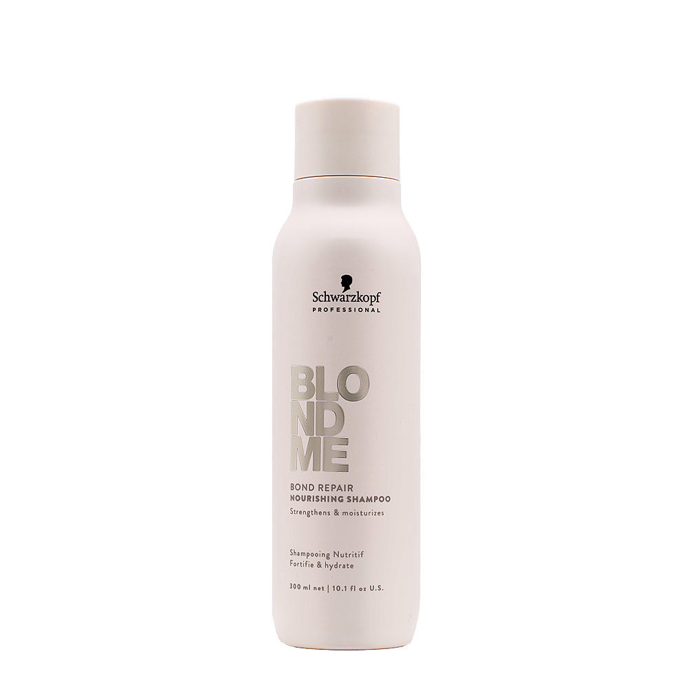 Schwarzkopf BlondMe Bond Bond Repair Nourishing Shampoo 300ml - pflegendes Reparatur-Shampoo