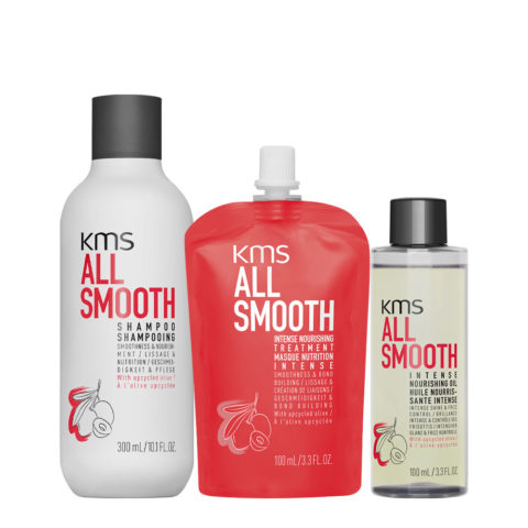 All Smooth Shampoo 300ml Intense Nourishing Treatment 100ml Intense Nourishing Oil 100ml