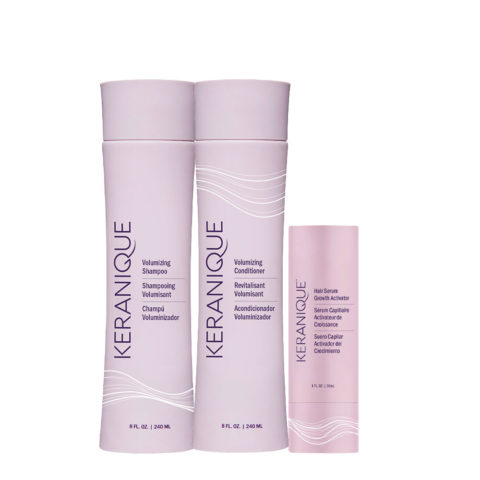 Volumizing Follicle Streghtening Shampoo 240ml Conditioner 240ml Serum Growth Activator 30ml